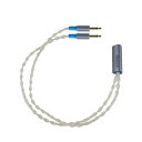 Dekoni Audio|デコニオーディオ リケーブル Dekoni Ensemble Y-Split 3.5mm Plugs シルバー CBZ-Y-TW-3....