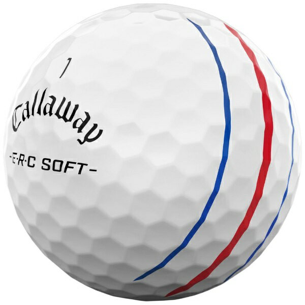 キャロウェイ｜Callaway ゴルフボール E・R・C SOFT トリプル トラック ホワイト [...