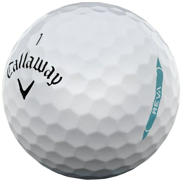 キャロウェイ｜Callaway ゴルフボール REVA レヴァ ホワイト [3球（1スリーブ）]