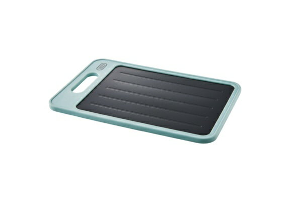 LADONNA｜ラドンナ 解凍プレート付きカッティングボード Toffy ペールアクア K-KU24