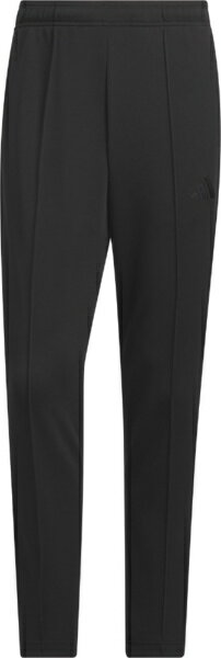 アディダス｜adidas メンズ スリーストライプス スリムフィット ダブルニット オープンヘム トラックパンツ ブラック JZR03 [メンズ /Sサイズ]