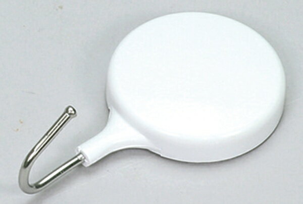 マグネットがつく場所にフックを取り付けることができます。