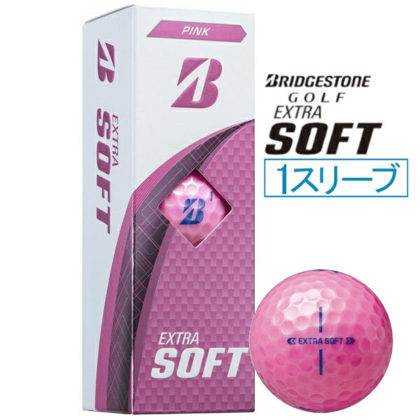 BRIDGESTONE GOLF EXTRA SOFT 2025�N���f�� 1�X���[�u(3������) [�s���N]