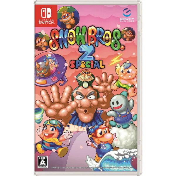 グラビティゲームアライズ｜GRAVITY GAME ARISE SNOW BROS. 2 SPECIAL【Switch】 【代金引換配送不可】