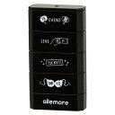 シヤチハタ|Shachihata 4連結スタンプ allemore nototo join(アレモア ノトトジョイン) 推し活 PEL-JA3/H