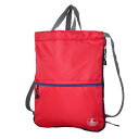 SWAN|スワン CAPTAIN STAG ダイヤリップ ナップザック レッド CS-1317RD(4)