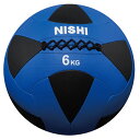 ニシスポーツ メガソフトメディシンボール 6kg ブルー 3833A848