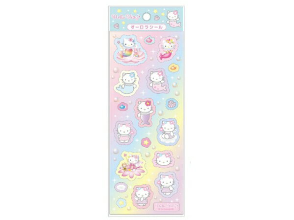 TCP｜ティーシーピー ハローキティ オーロラシール マーメイド&フェアリー KT54-01...