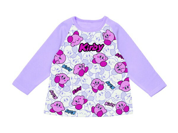 BANDAI｜バンダイ 光る！2TOPSニットパジャマ 星のカービィ（女児） ラベンダー