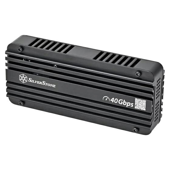 SilverStone｜シルバーストーン SSDケース USB-C接続 MS12-40G ブラック SST-MS12B-40G [M.2対応 /NVMe /1台] biccamera-15055942 楽天ビック(ビックカメラ×楽天) サンプル画像2