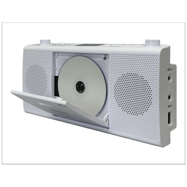 �ڥ���ȥ꡼�Ǻ���2���ݥ�����������2/25�ޤǡ� aiwa CD�饸�� aiwa �ۥ磻�� GAA4-RCD0001-WH [�磻��FM�б�]