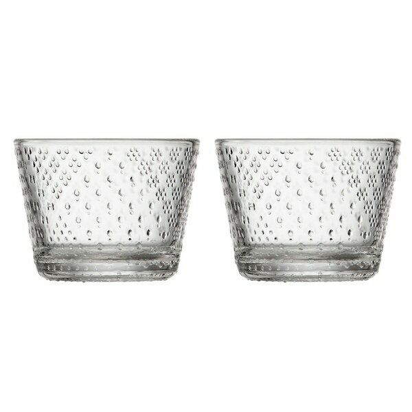 【エントリーで最大全額ポイント還元｜7/18迄】 iittala｜イッタラ ツンドラ タンブラー グラス コップ 約160ml ペアセット （2個入り） クリア [正規品]のサムネイル