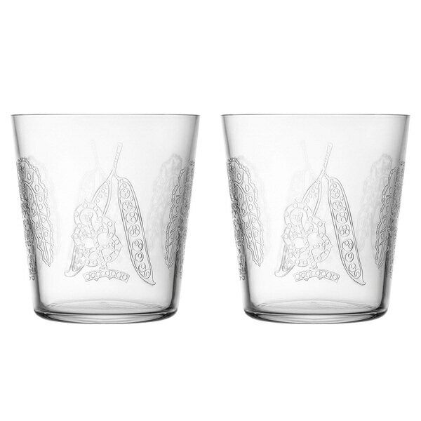 iittala｜イッタラ タイカ サト タンブラー グラス コップ 約380ml ペアセット （2個入り） クリア [正..