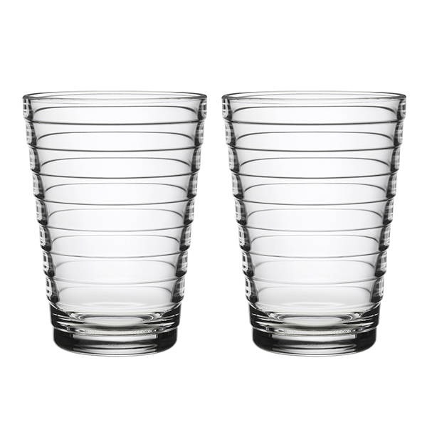 iittala｜イッタラ アイノ・アアルト ハイボール グラス 約330ml ペアセット （2個入り） クリア [正規品]