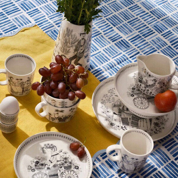 ARABIA�å���ӥ� ���ߥꥢ �ߥ˥��å� ľ����5cm 2�ĥ��å� [������]