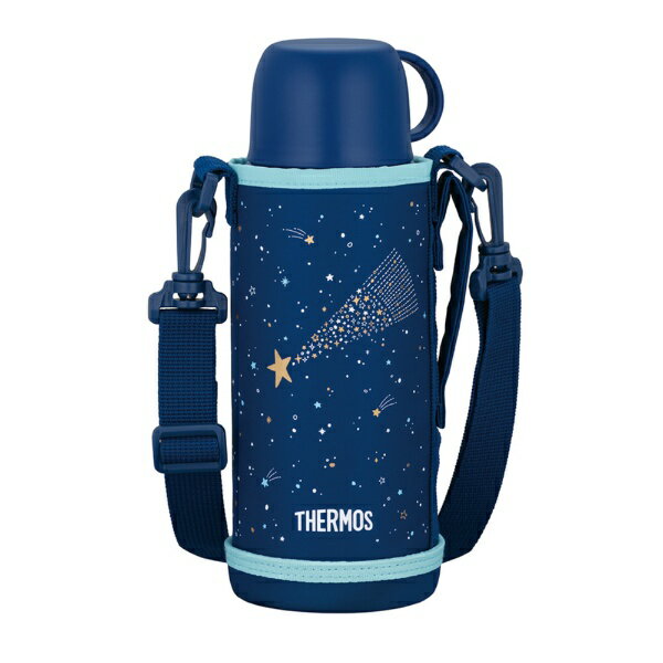 サーモス｜THERMOS 真空断熱2ウェイボトル 800ml ネイビーブルー FJJ-802WF-NB
