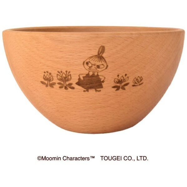 籐芸｜tougei スープボウル 12cm ムーミン 木製 リトルミイ