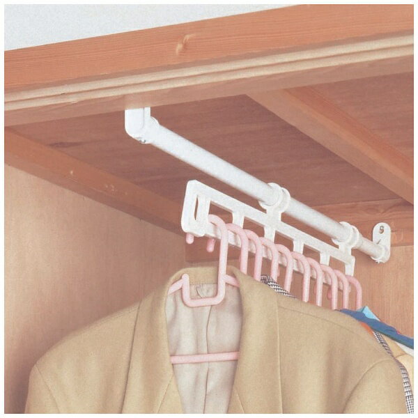 平安伸銅工業|HEIAN SHINDO 押入れ収納 便利ハンガー ハンガーラック ネジ固定式 [3]