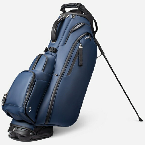 VESSEL｜ヴェッセル キャディバッグ PLAYER 5.0 PRO DOUBLE Navy [47インチ対応 /7分割 /約4.2kg]