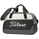 【エントリーで最大10万ポイント還元|5/6迄】 タイトリスト|Titleist パースート ボストンバッグ ブラック×ホワイト TA25PSBB [W50×D...