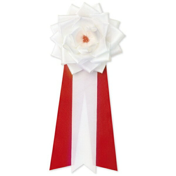 ササガワ｜SASAGAWA ササガワ 記章 記章 リボンバラ 中 白