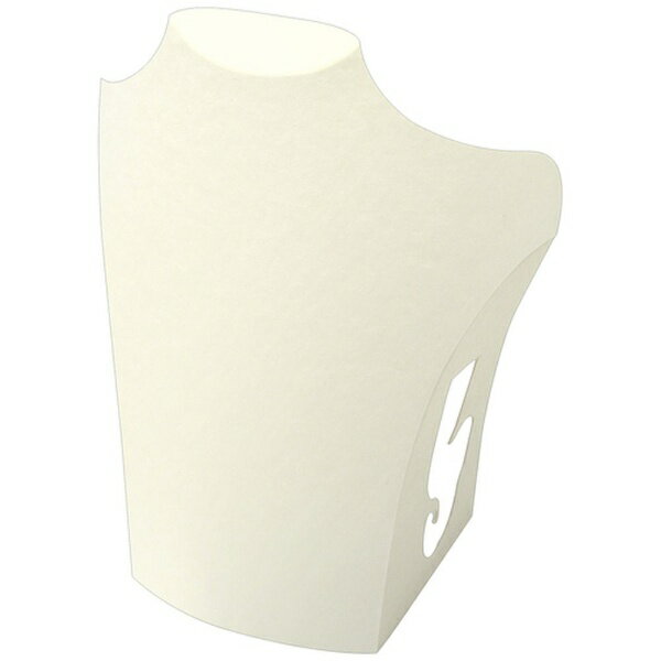 ササガワ｜SASAGAWA ササガワ 紙製什器 組立式ネックレススタンド ホワイト