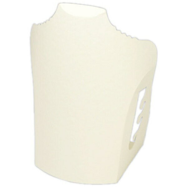 ササガワ｜SASAGAWA ササガワ 紙製什器 組立式ネックレススタンドBIG ホワイト