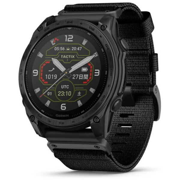 GARMIN|ガーミン Tactix 8(タクティクス 8)Dual Power 51mm GPSスマートウォッチ Black 010-03407-21【Suica対応】