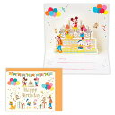ニホンホールマーク|Hallmark 誕生日ミニカード 立体 ディズニー ミッキー&フレンズ ハッピーバースデーケーキ EBR-840-273