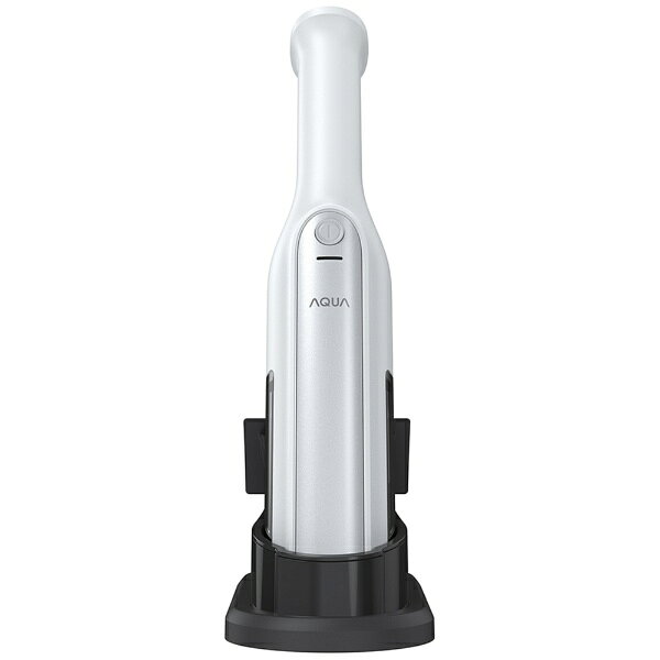 AQUA｜アクア 充電式ハンディクリーナー AQUA ホワイト AQC-SD1R(W) [サイクロン式...