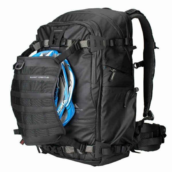 SUMMITCREATIVE�å��ߥåȥ��ꥨ���ƥ��� �ƥ󥸥� �Хå��ѥå��ѥ⡼��ץ졼�� �֥�å� SUM-MOLLEPLATE-BK