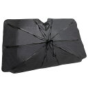 BONFORM|ボンフォーム サンシェード グラファイトシェード 傘型 S サイズ:1300×650mm ブラック 7605-02BK