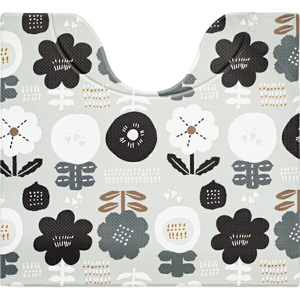 オカトー｜OKATO スキマにピタっ！拭けるPVCトイレマット　キンプ キンプ