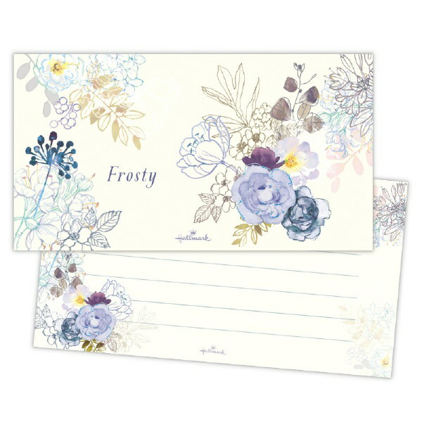 ニホンホールマーク｜Hallmark 一筆箋 コンフォート&ピース フロスティ EEM-837-914