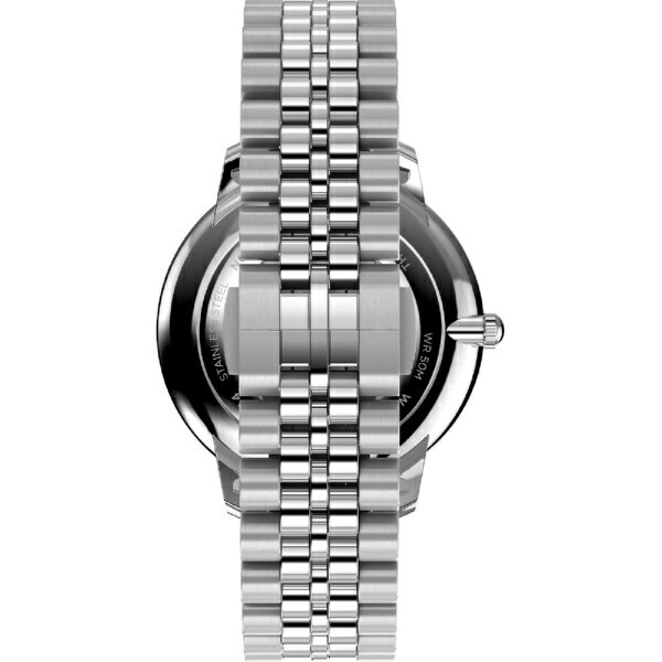 【レビューCP対象商品｜8/1~8/31】 TIMEX｜タイメックス ウォーターベリー メトロポリタン [Waterbury Metropolitan] 1年保証 ブラック（バンド：ステンレススチール） TW2Y23300 [正規品]