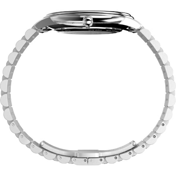 【レビューCP対象商品｜8/1~8/31】 TIMEX｜タイメックス ウォーターベリー メトロポリタン [Waterbury Metropolitan] 1年保証 ブラック（バンド：ステンレススチール） TW2Y23300 [正規品]