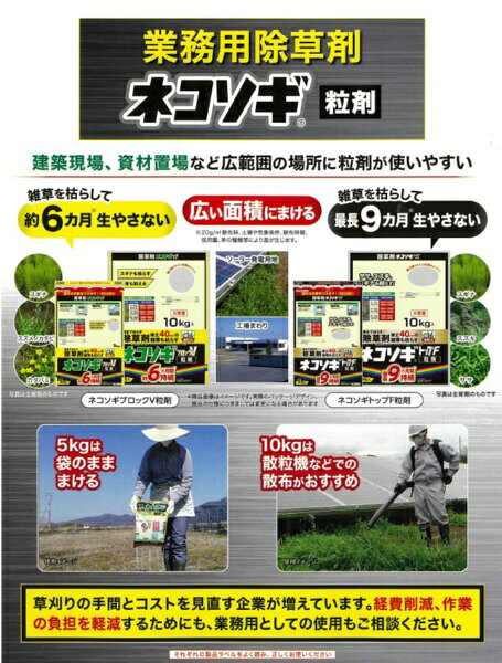 楽天ビック(ビックカメラ×楽天)の農薬 ネコソギブロックV粒剤（800g）レインボー薬品｜Rainbow Chemical｜アングル3