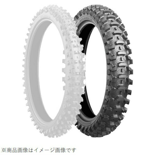 ブリヂストン｜BRIDGESTONE バイク用タイヤ BATTLECROSS X10 90/100- 16 R 51M NHSD0 (1本売り) MCS01784