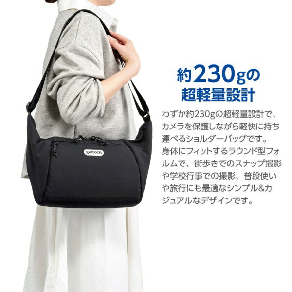 OUTDOOR PRODUCTS｜アウトドアプロダクツ カメラショルダーバッグ 06 ブラック ODC...