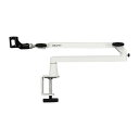 GRAPHT|グラフト マイクアーム ロープロファイル MICROPHONE ARM ホワイト GRT057-WHT-ONE
