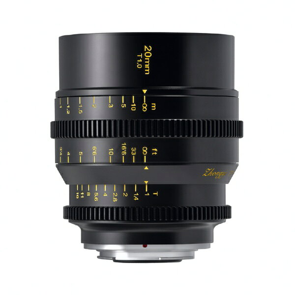 �����ء�ZHONG YI OPTICS SPEEDMASTER CINEMA 20mm T1.0 S35 Super 35mm / APS-C �ٻΥե����X�ޥ���� �֥�å� SPEEDMASTER-T1.0/20-S35-X [FUJIFILM X /ñ�������]