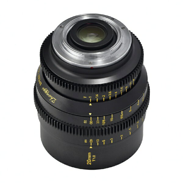 中一光学｜ZHONG YI OPTICS SPEEDMASTER CINEMA 20mm T1.0 S35 Super 35mm / APS-C ニコンZマウント ブラック SPEEDMASTER-T1.0/20-S35-Z [ニコンZ /単焦点レンズ] 3