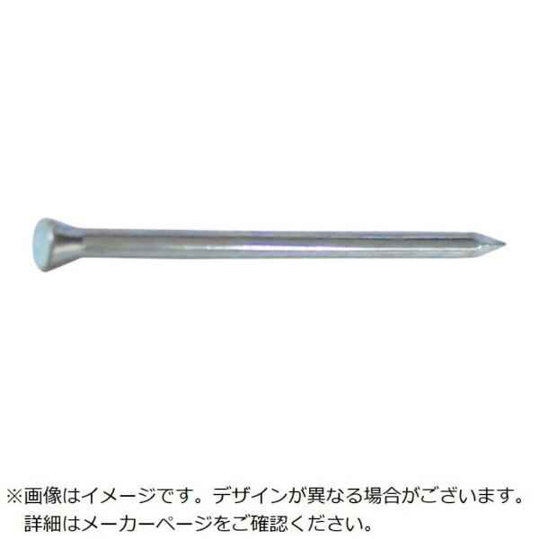 ■頭部の形が深い皿状で使用する際には頭を材料の表面に埋め込むように打ちます。■釘の頭をあまり見せたくない箇所に使用します。■購入しやすい少量パックです。【仕様】・寸法（mm）d： 2.4・全長（mm）： 50・表面処理： ユニクロ・HP　ユニクロ　パネル釘　2.4×50【材質／仕上】・スチール