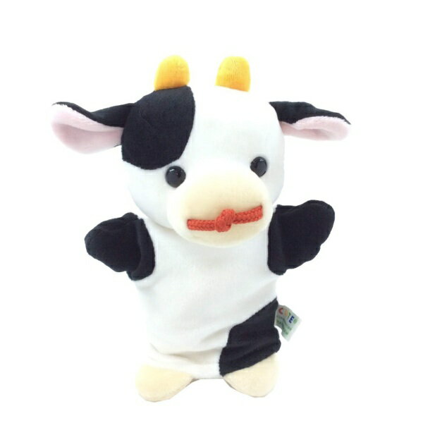 キュート販売 PUPPET COLLECTION NATURE & FARM ウシ ハンドパペット キッズ J0059