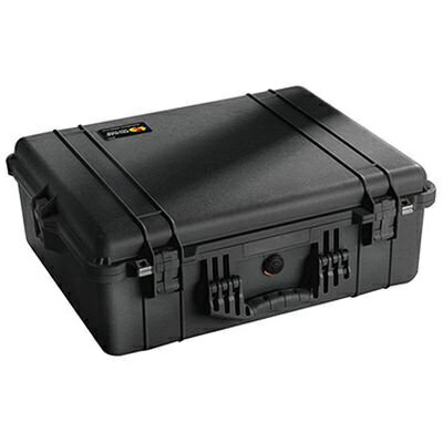 Pelican�åڥꥫ�� PELICAN �ڥꥫ�� 1600EMS �߸���1600������ 47L 62cm x 49.2cm x 22.3cm �ϡ��ɥ����� ������ �ݾ��դ� �ץ��ƥ����������� �֥�å� 1600-005-110