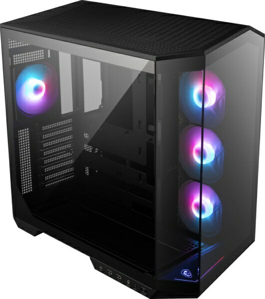 �ڥ���ȥ꡼�Ǻ���2���ݥ�����������1/20�ޤǡ� MSI�å��२������ PC������ [ATX /Micro ATX /Mini-ITX] MAG PANO 100R PZ �֥�å�