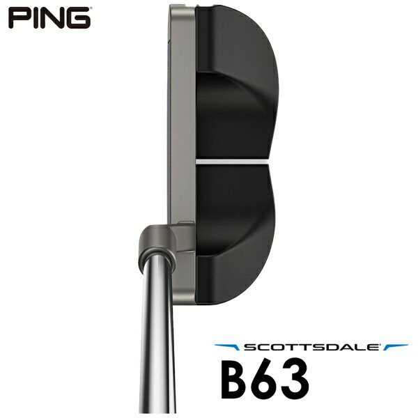 ピン｜PING パター SCOTTSDALE スコッツデール B63 ビー63 [32インチ /メンズ /右利き用]