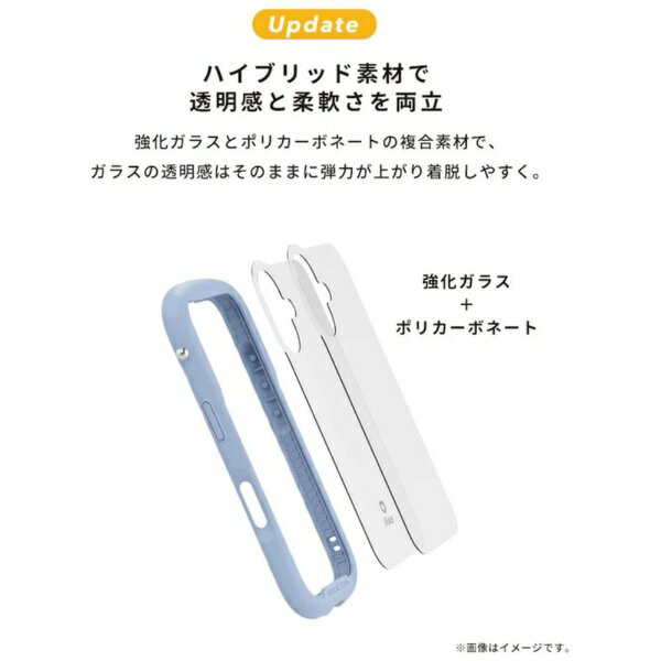 HAMEE｜ハミィ [iPhone 17e/16e専用]iFace Reflection強化ガラスクリアケース グレ...