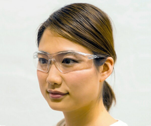 ERICA OPTICAL｜エリカ オプチカル 【保護メガネ】アイケアグラス スタンダードタイプ EC-01 C-1 クリアー 3