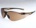 ERICA OPTICAL|エリカ オプチカル 【保護メガネ】アイケアグラス スポーティータイプ(ラウンドシェイプ)EC-03 C-6 ダークブラウン